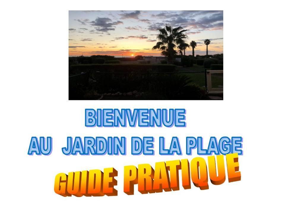 Le Jardin De La Plage - T2 - Terrasse Jardin 30M2 - Piscine - Clim- Wifi -Parking 카네트 외부 사진